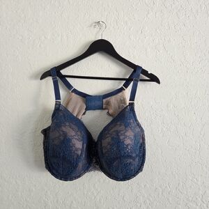 ThirdLove All Day Lace Blue Nude Sexy T Shirt Bra